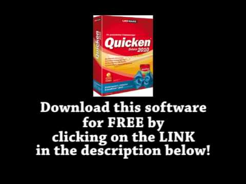 quicken deluxe 2010 free download